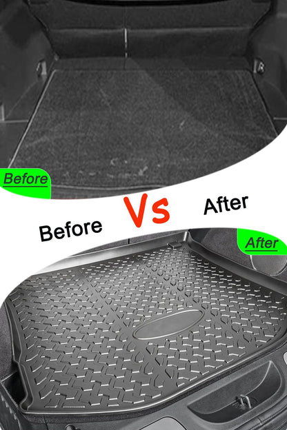 Grand Cherokee Cargo Liner，All Weather 3D Durable Waterproof Rear Cargo Trunk Tray Floor Mat Protector Compatible with Jeep Grand Cherokee 2011-2021 ，2022 WK Models,Not for 2021-2022 L or 4XE Models