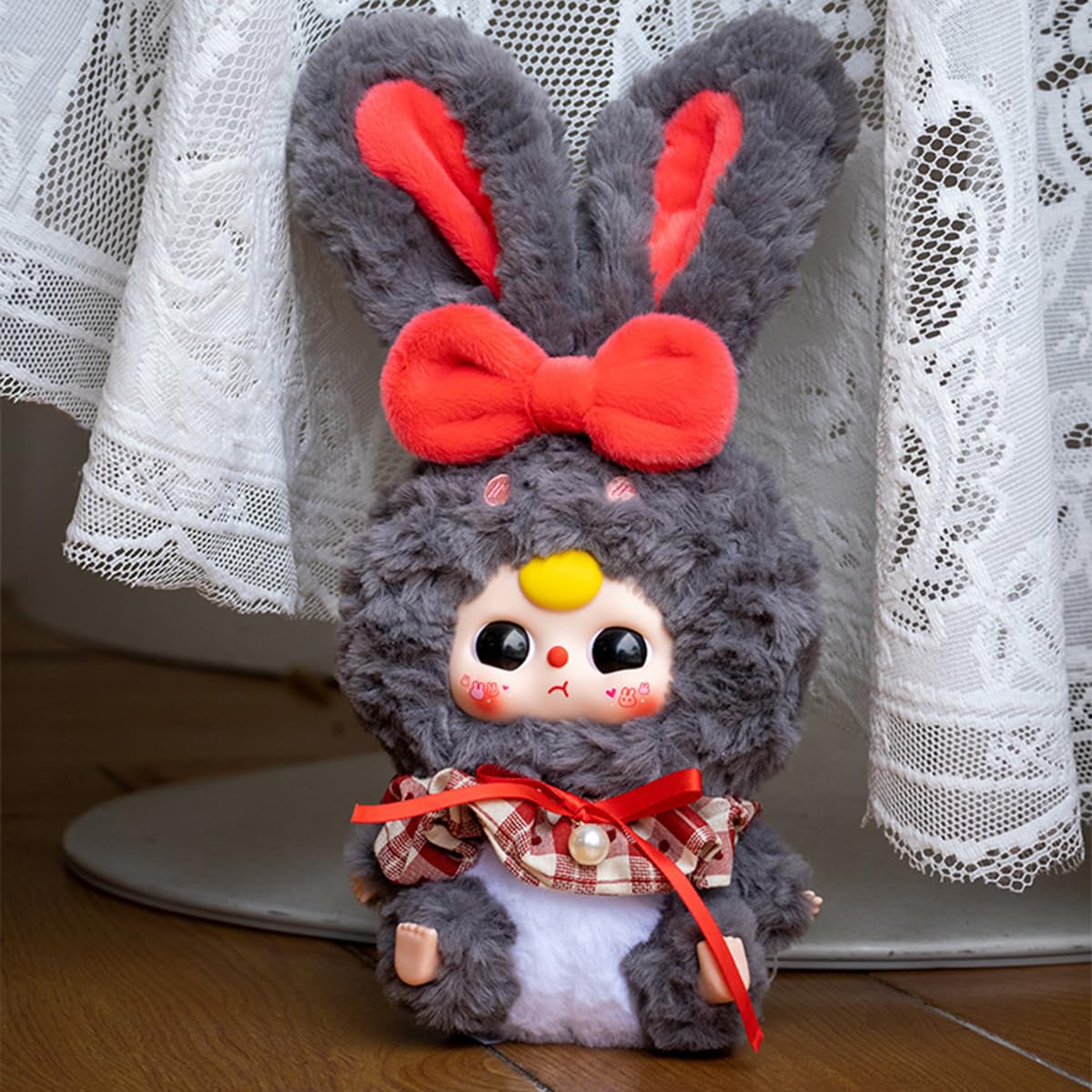 Baby Three Lily Rabbit Town Series 2 Plush Blind Box 1Pc (1 of 12 Possible Styles) Kawaii Cute Blind Box Figures, Random Design Action Figures Collectible Toys Home Decorations