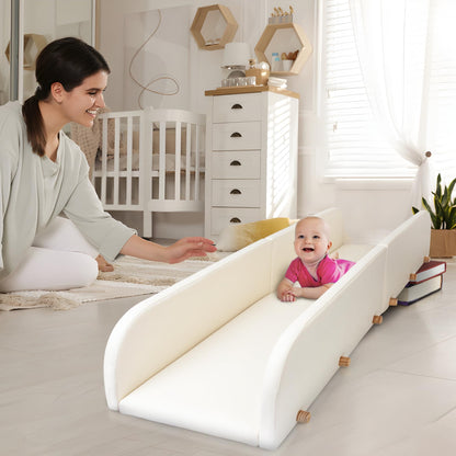 Crawlaroo Doman Method Infant Crawling Track, Tummy Time Toy, Baby Play Mat, Helps Crawl Faster, Boost Development in Infants and Babies, 4 ft Long, Foldable