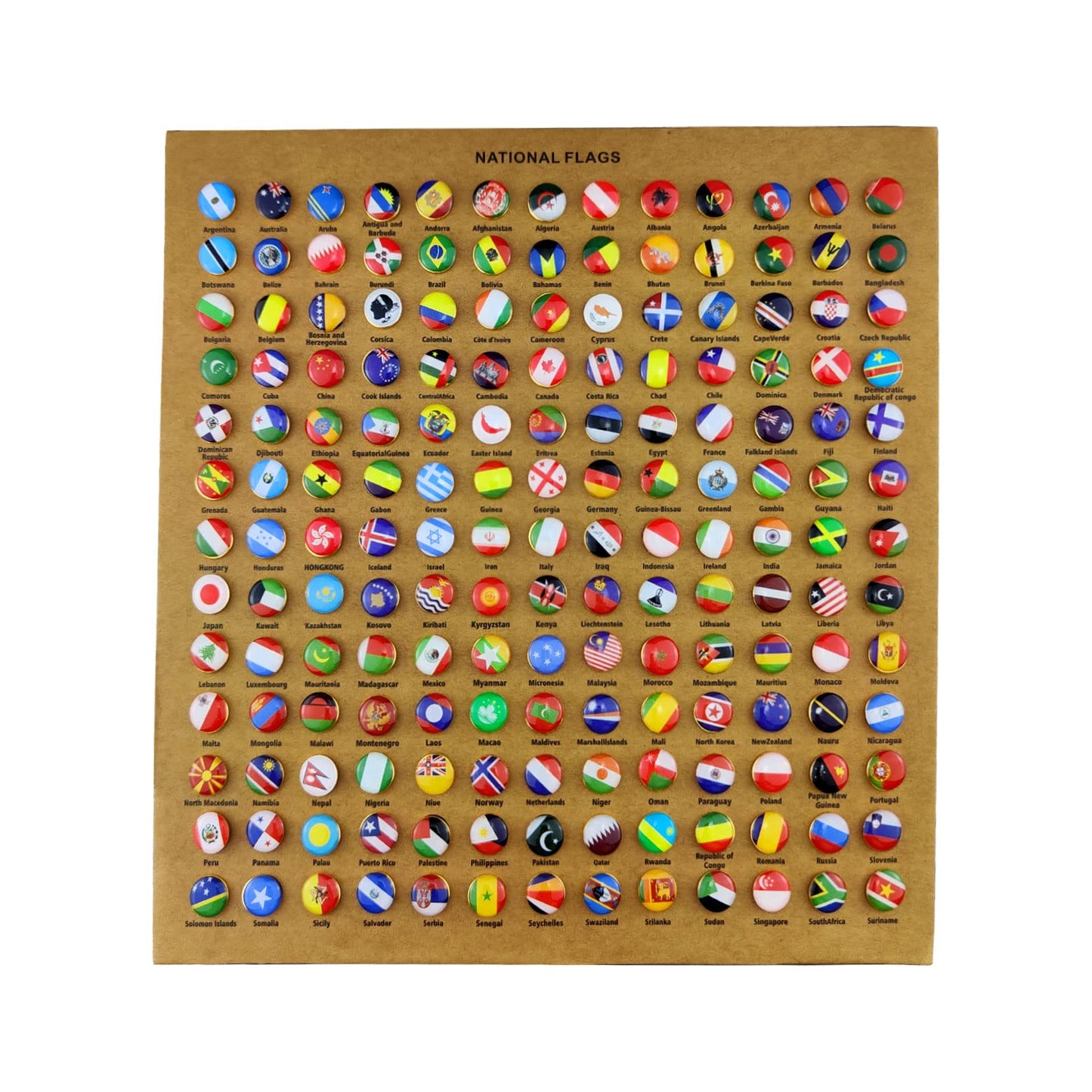 Map Pins, 291Pcs Flags Pins of The World Map Pin Board, Decorative Push Pins for Cork Board, Travel Map