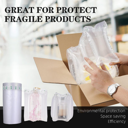 200 Count Packing Air Pillows for Shipping Supplies Box Filler Alternative to Packing Peanuts for Size 3.54" x 7.87"，Suitable for small transport companies