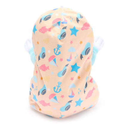 Disney Store Official Donald Duck Plush with Blanket Pouch - Disney Babies Plushy in Baby Swaddle - Toy for Those who Love Plush Figure Toys, Cute Plushies, & Baby Stuffed Animals - Small - 11"