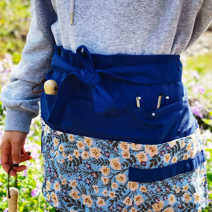 MILCIL Apron for Women, Gardening Garden Apron, Kitchen Apron Half Cute Florist Apron
