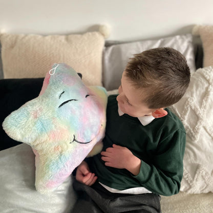 LoveHugs Musical Star Plush Sensory Light Up Newborn Autism Toys - Twinkle Twinkle Little Star Sensory Toys for Autistic Children