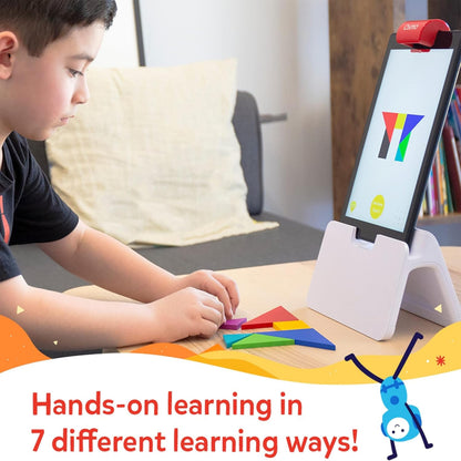 Osmo Genius Starter Kit for Kids Ages 6–10 | 7 Educational Learning Games | Fire Tablet Compatible | Educational STEM Learning System | Base Included