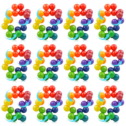 Yrissmiss 12PCS Autism Sensory Toys for Autistic Children, Quiet Fidget for Adults Kids, Autism for Toddlers 3-4, Travel for Ages 3-5 Gift Easter Basket Stuffers Gifts for Kids Boys Girls A