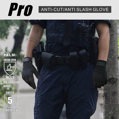 Intra-FIT Needle Puncture & Thorn Proof Gloves, Level 3 Needlestick Resistant Work gloves for Garden & Animal Handling