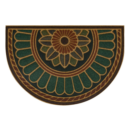 Mohawk Home Swirl Style Casual Ornamental Rust 2' X 3' All Weather Outdoor Door Mat Perfect for Porch, Garage