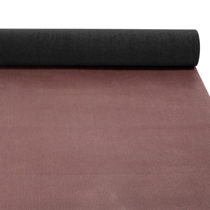 Grefinity Marine Carpet, 5 FT x 15 FT Black Indoor/Outdoor Rug 0.2" Thick TPE Backed Non-Slip Boat Carpet Roll for Home, Patio, Porch, Deck