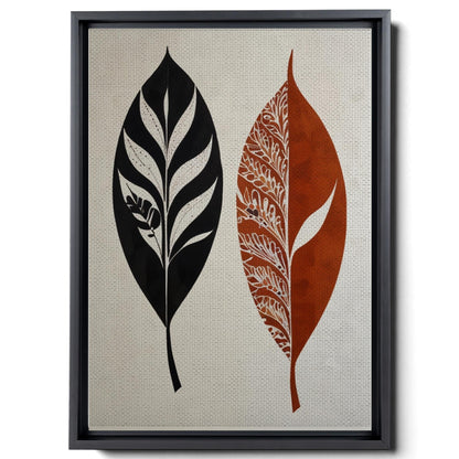 Canvas Print Scandinavian Folk Art Print Abstract Botanical Nordic Print Beige and Black Scandinavian Botanical canvas Decor Canvas, Decor