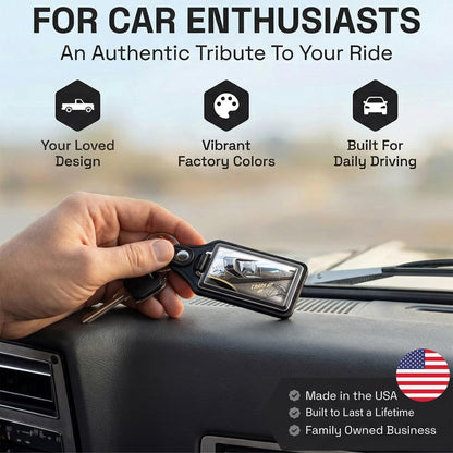 Brotherhood Car Key Chain for Trans Am Firebird - Classic Models Keychain for Men and Women Gift Key Ring ASIN