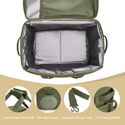 Youngoa Cooler Bag 48 Cans Insulated Soft Cooler Ice Chest Large Collapsible Cooler Bag 32L Soft Side Coolers for Picnic, Beach, Camping, Travel