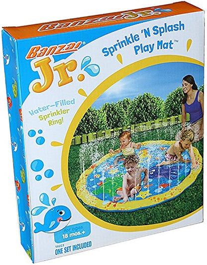 BANZAI 54In-Diameter Sprinkle & Splash Play Mat