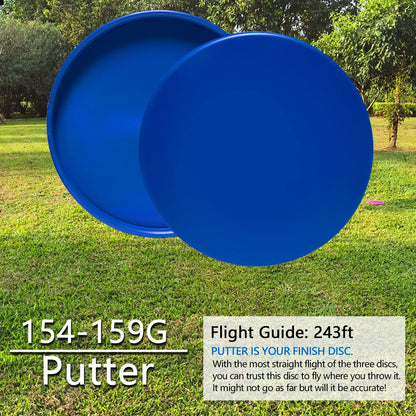 GOOSO Disc Golf Starter Set - 24pk (8 Putter, 8 Midrange, 8 Driver) - DIY Your Discs