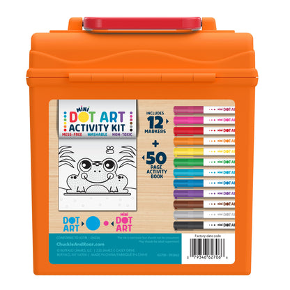 Chuckle & Roar - Mini Dot Activity Kit - Arts & Crafts Fun for Toddlers - Spark Your Preschooler's Imagination - Ages 3 and Up