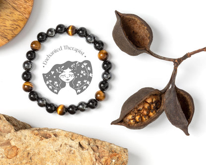 Enchanted Therapist Reiki Infused Protection Bracelet, Energy Bracelet, Reiki Gift, Reiki jewelry, Gemstone bracelets, Crystal bracelets