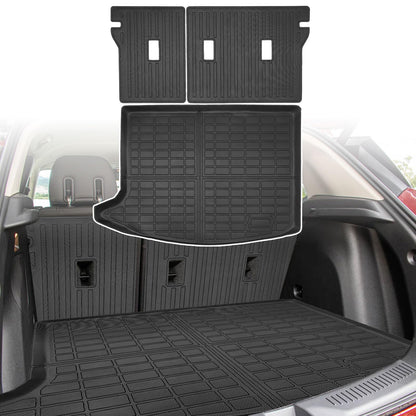 ZQULOYO Cargo Liners Backrest Mat for Buick Encore GX Accessories 2020-2025 2026 with Hook&Loop Rear Trunk Mat Rear Seat Back Cover Protector All Weather Anti-Slip Split Dog Liner
