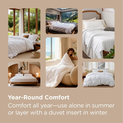 Bedsure White Duvet Cover Queen Size - Soft Double Brushed Bedding Set for Kids & Adults, Zipper Closure, 3 Pieces, Includes 1 Duvet Cover (90"x90") & 2 Pillow Shams, NO Comforter