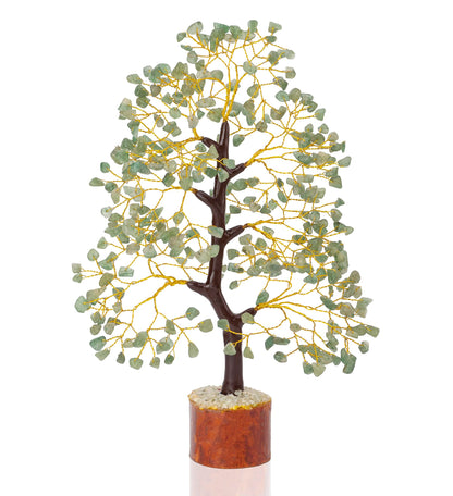 Crocon® Green Jade Crystal Tree of Life, Birthday Gifts for Women & Men, House Decor for Shelf Healing Crystals, Spiritual Gift Sage Green Decor, House Warming Gifts New Home, Present for Mom, Sister
