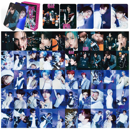 KPOPBP SKZ Magic School Album Merch Gift Box Set 4TH SKZ FANMEETING KPOP Merchandise 110 PCS Photocards,90 PCS Stickers, Gift for SKZ Boys and Girls