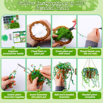 2102 Pcs Green Glass Beads for Bracelets with Elastic String,Green Beads for Beaded Plants,6mm Glass Beads for Jewelry Making Crystal Round Beads for Bracelet Necklace Beaded Plant DIY Crafts