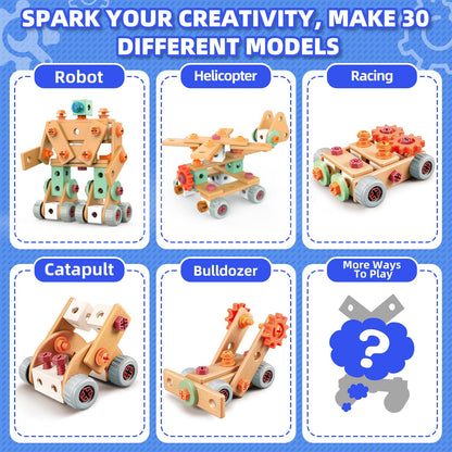 Kids Tool Set with Drill, 148Pcs Toddler Tool Set with Toolbox,STEM Montessori Toys for 3 -5Year Old, Educational Construction Toy, Pretend Play Toys for 3 4 5 6 Year Old Boys, Birthday Gift for Kids