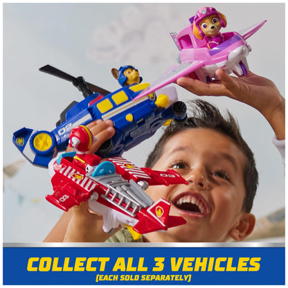 Paw Patrol Air Rescue Marshall Fire Fighter Rescue Plane with Launcher and 2 Bullets, Toys for Boys and Girls Ages 3+