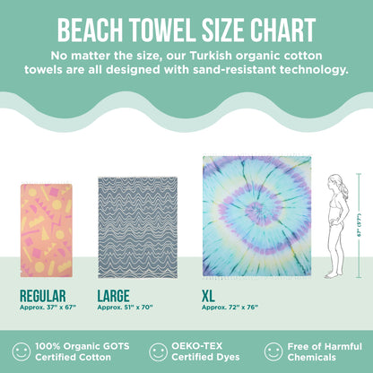 Sand Cloud Beach Towel - Sand Free - 100% Organic Turkish Cotton Yarn - Quick Dry Towel for Beach, Picnic, Blanket or Bath - As Seen on Shark Tank - Letoon Burgundy
