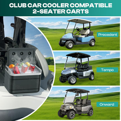 DRIVE UP Club Car Precedent Cooler, Club Car Coolers Kit Caddy for Club Car Precedent and Club Car Tempo and Onward OEM 102588101 103886801