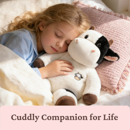 IKASA Big Cow Stuffed Animal Plush Toy,18" Large Soft Plushy Fluffy Toys, for Kids Girls Boys