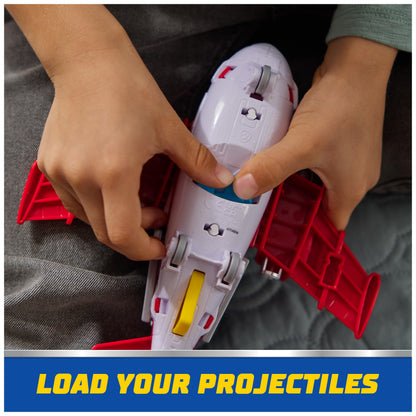Paw Patrol Air Rescue Marshall Fire Fighter Rescue Plane with Launcher and 2 Bullets, Toys for Boys and Girls Ages 3+