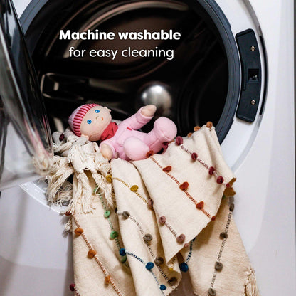 HABA Doll Snug Up Luisa 8" My First Baby Doll, Machine Washable & Safe for Birth & Up, Newborn Toys