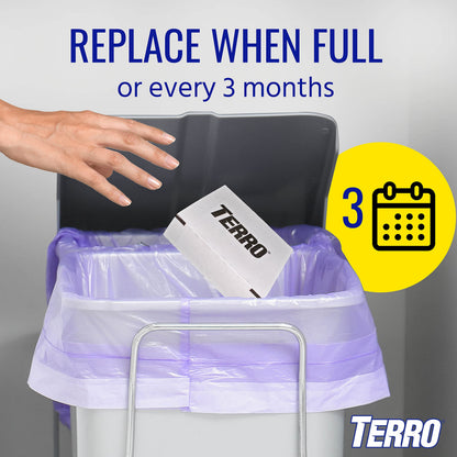 TERRO T3206SR Non-Toxic Indoor Spider, Ant, Cockroach, Centipede, & Insect Traps - Includes 12 Bug Traps Indoor for Homes