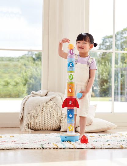 Hape Rocket Ball Air Stacker,24+ Months