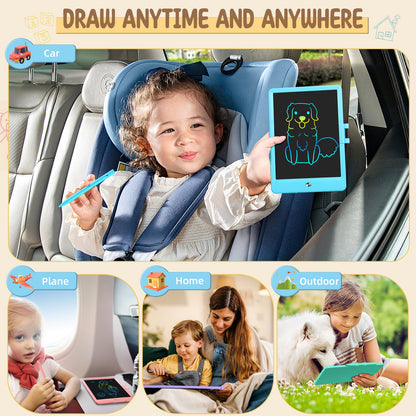 Kidopire LCD Writing Tablet, 2Pack Reusable Drawing Pad for Kids, Colorful Doodle Board Kid Drawing Tablet, Educational Toddler Girl Toys, Birthday Gift Ideas for 3 4 5 6 7 8 Year Old Kids