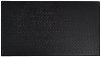 Amazon Basics Anti-Fatigue Standing Mat, Non-Slip, Cushioned Comfort Mat for Home, Office and Kitchen, 20" x 36" x 0.6", Black, 1-Pack