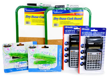 Mega Back to School Bundle | 1 Box - 474 Pieces per Box | School Supply Boxes - Back to School Essentials | Includes All of Your Back to School Needs for Students & Teachers