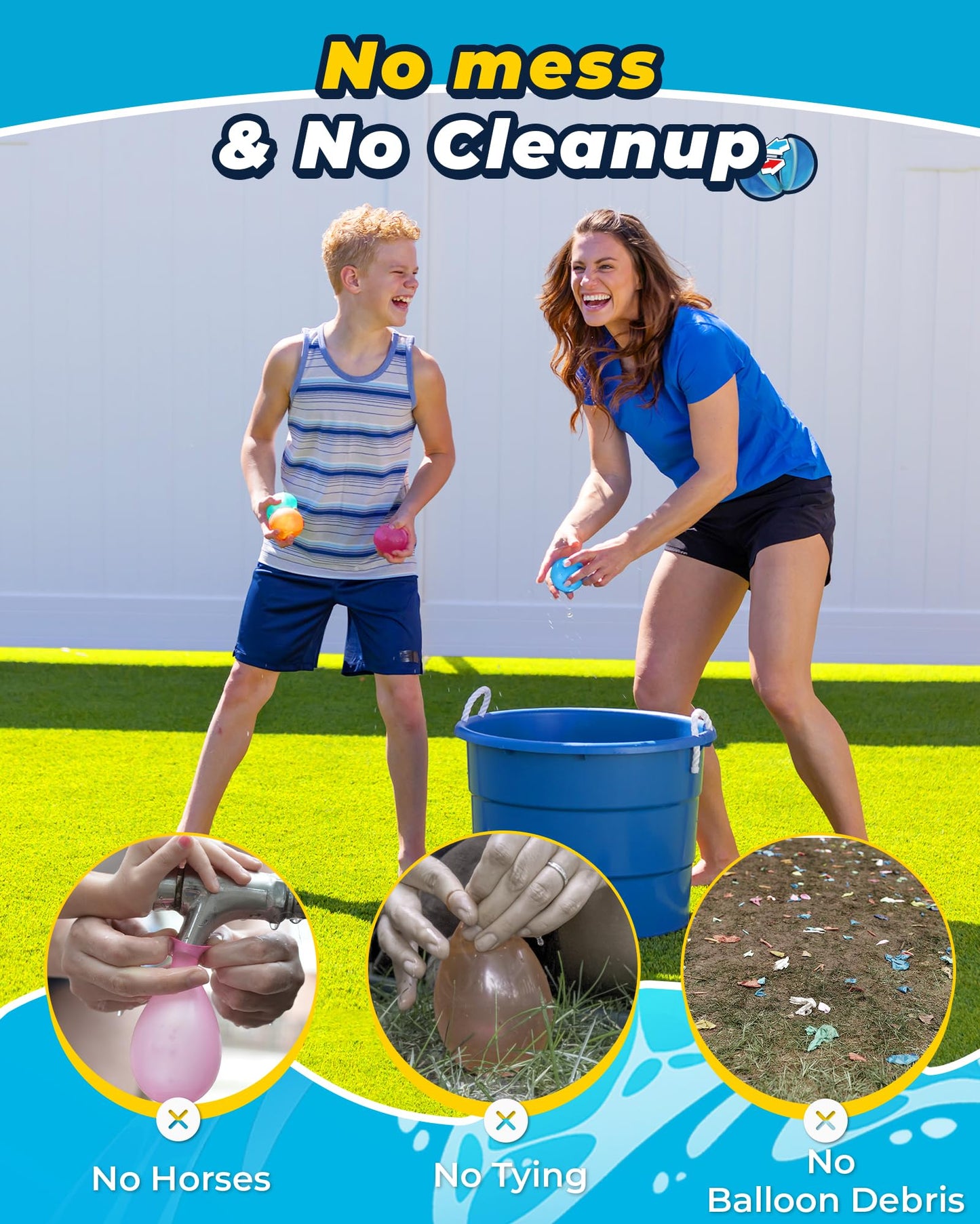 12PCS Reusable Water Balloons - Quick Fill Water Balls Toys For Toddler Age 4-8 - Refillable Self-Sealing Water Splash Bomb For Summer Party Pool Outdoor Beach Toys for kids Age 8-12
