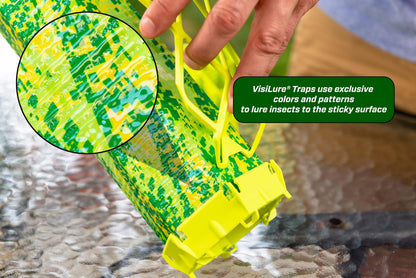 RESCUE! VisiLure® TrapStik for Wasps, Mud Daubers, Carpenter Bees – 3 Pack
