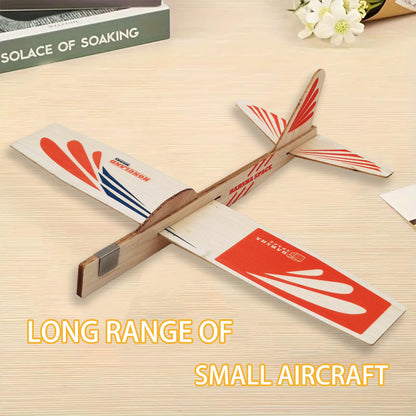 Barsha Space 4-Pack Balsa Wood Airplane Glider Kits for Kids - Model Toy Airplane Set | Perfect for Outdoor Flying in Yards, Parks & Open Spaces