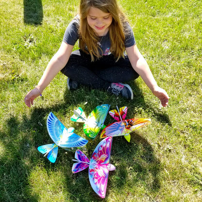 MUKIKIM eBird Orange Phoenix - Flying RC Bird Drone Toy for Kids. Indoor/Outdoor Remote Control Bionic Flapping Wings Bird Helicopter. USB Recharging.