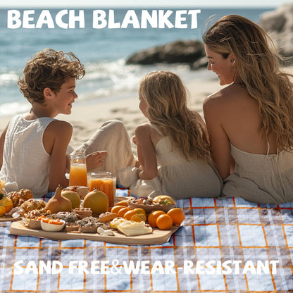Extra Large Picnic Blankets Portable 80x80 Oversized Waterproof Sandproof Outdoor Boho Beach Blanket Camping Grass Mat Women Birthday Thank You Gift Mother Day Sister Hostess Girlfriend Teacher Gifts