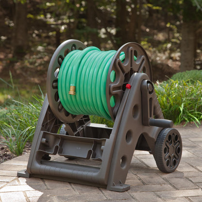 Liberty Garden Products 514 Two Wheel, Hose Cart, Plastic,bronze (Assembly required)