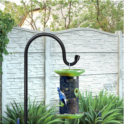 GOFORWILD Shepherd Hooks 2 Pack Adjustable, 49 inches Tall, Premium Metal Garden Hook for Outdoor, Hanging Plant, Solar Lights, Lanterns, Bird Feeders, and Wedding Decor, 7013