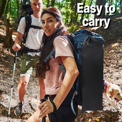 COSY105C Outdoor Folding Moon Chair Portable Camping Chair Leisure Back Chair Picnic Fishing Chair Super Load-Bearing and Easy to Store (White)