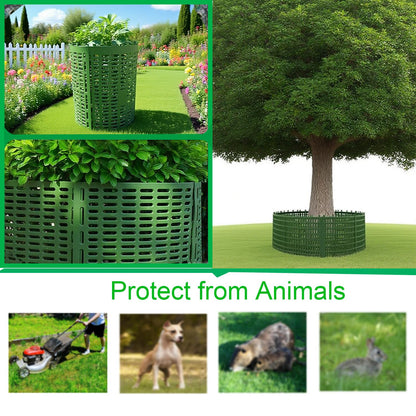 KAOXIYU Tree Trunk Protector-6 Large Size Pack Plant and Tree Guard Protector Paragraph,Garden Protection Tree Wraps Cages for Damaged Bark, Extendable Shrub Protectors from Trimmers