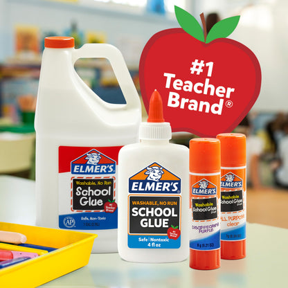 Elmer's All Purpose School Glue Sticks, Washable, 22 Grams, 30 Count - Arts & Crafts, #1 Teacher Brand