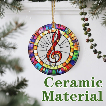 Musical Ornament, Christmas Ornament – Christmas Tree Decor, Holiday Decoration, Stocking Stuffer, Festive Gift Idea, Gifts for Music Lover, Friends, and Family
