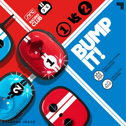 Sharper Image Road Rage Remote Control Cars, Mini RC Speed Ejector Bumper Cars, 2 Player Head to Head Battle Game with Ejecting Drivers, Sounds & Lights, Fun Indoor Kids Toys for Ages 6 and Up