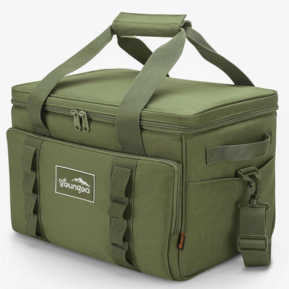 Youngoa Cooler Bag 48 Cans Insulated Soft Cooler Ice Chest Large Collapsible Cooler Bag 32L Soft Side Coolers for Picnic, Beach, Camping, Travel